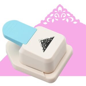 Triangular pattern paper corner punch, large-format manual corner cutter