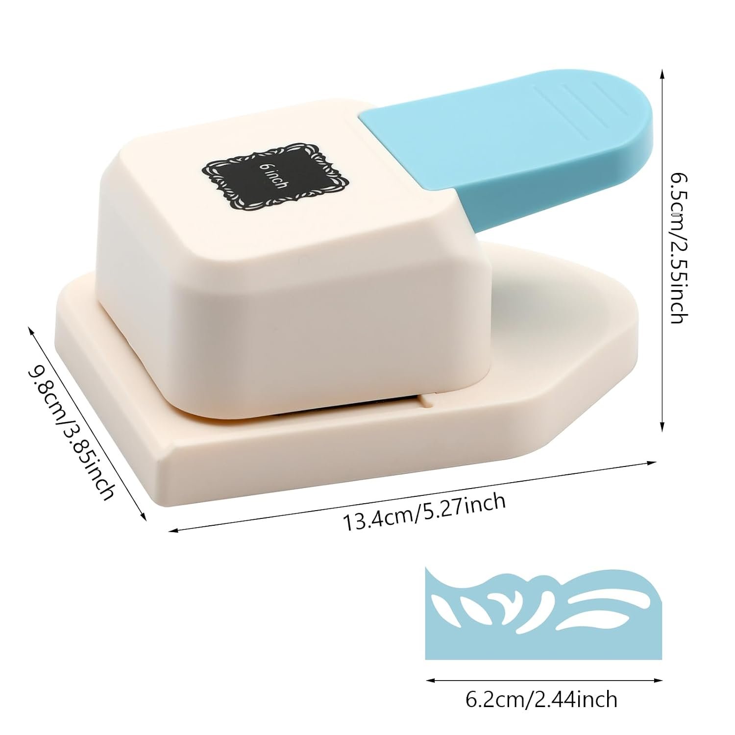 Corner rounder punch for paper – large-format crafting tool for rounding corners - Image 2