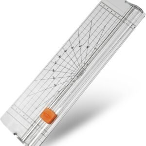 Mini Rail-Style Paper Cutter, 14-inch trimmer