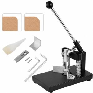 Heavy Duty Corner Rounder Punch, R6/R10 Dies, 1.2 in Capacity