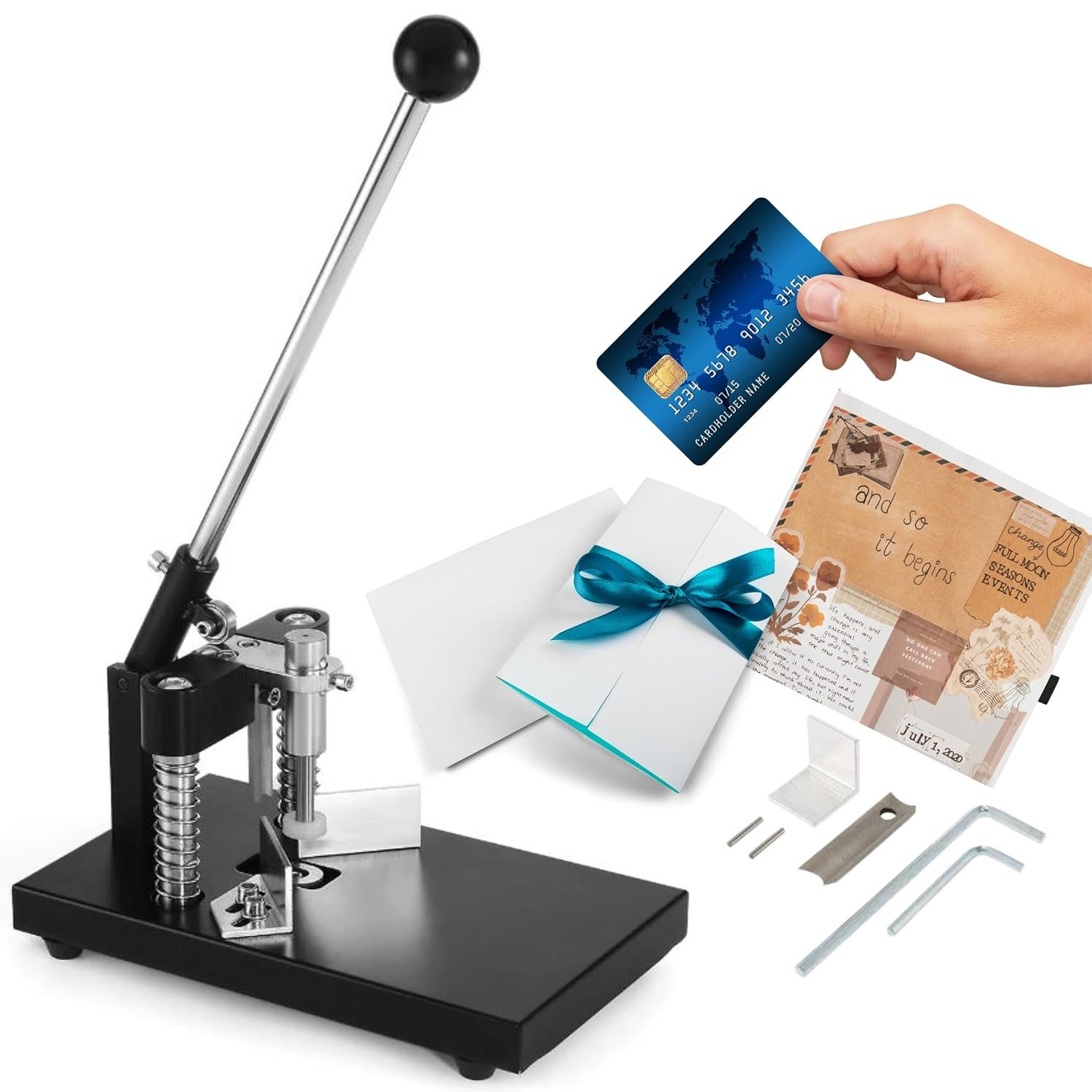 Heavy-duty black corner rounder – supports R6mm/R10mm radii and a 30mm (approx. 1.2-inch) cutting capacity